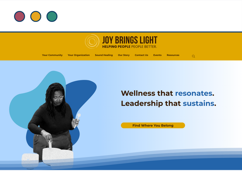 Joy Brings Light Website