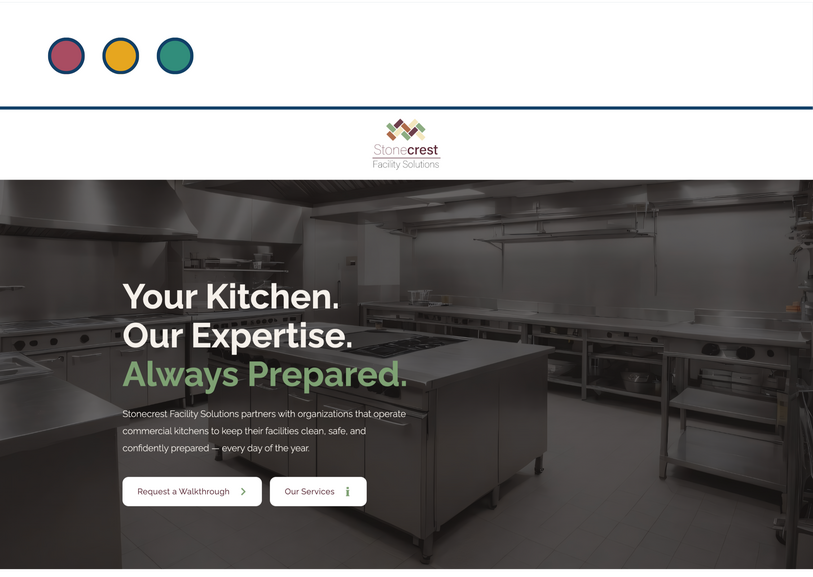 Stonecrest Facility Solutions Website